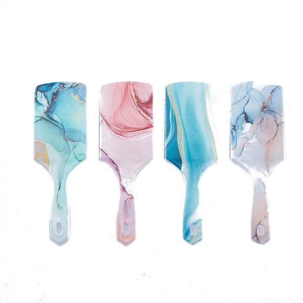 hair brushes marble comb hairbrush salon hairdressing straight curly massage paddle brush girl detangling, Silver
hair brushes marble comb hairbrush salon hairdressing straight curly massage paddle brush girl detangling, Silver