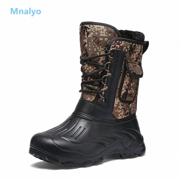 mnalyo mens snow boots camouflage waterproof boots winter shoes slip resistant men platform thick plush warm plus size c4aa#, Black
mnalyo mens snow boots camouflage waterproof boots winter shoes slip resistant men platform thick plush warm plus size c4aa#, Black