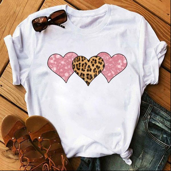 women leopard love heart printed summer new fashion t shirt shirt femmale tee 90s girls cotton t shirt tees, White
women leopard love heart printed summer new fashion t shirt shirt femmale tee 90s girls cotton t shirt tees, White