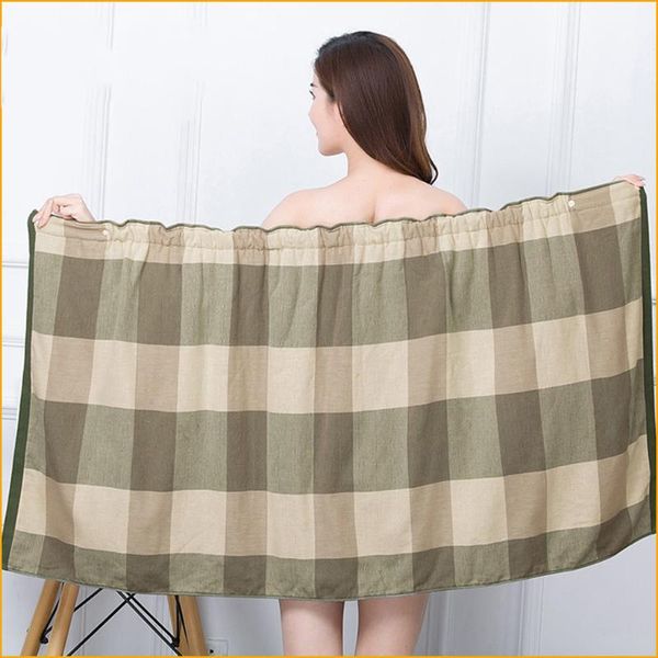 towel large lattice bath cotton gauze, sauna room, household can be used as a skirt, beauty salon bathrobe
towel large lattice bath cotton gauze, sauna room, household can be used as a skirt, beauty salon bathrobe