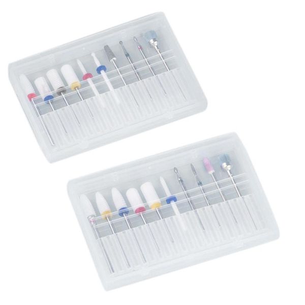 nail art equipment 10pcs/lot drill bit set ceramic tungsten carbide diamond grinding head bits for manicure, Silver
nail art equipment 10pcs/lot drill bit set ceramic tungsten carbide diamond grinding head bits for manicure, Silver