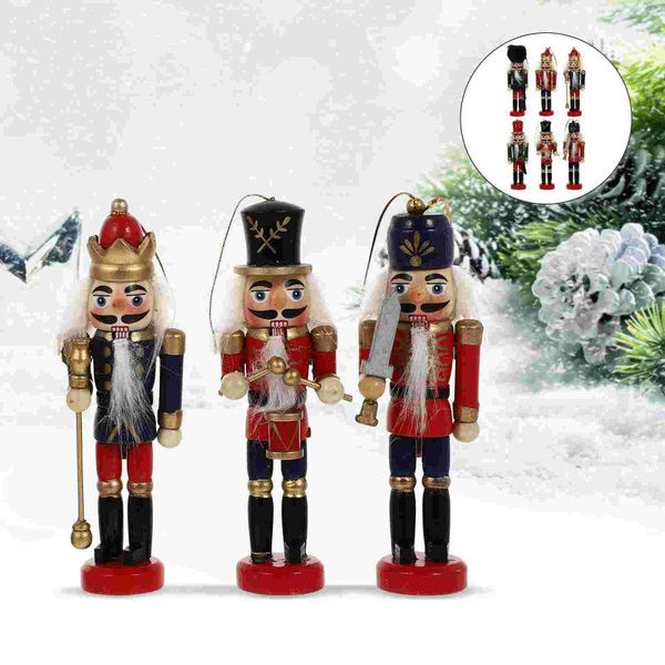 christmas decorations 6pcs nutcracker ornaments party supplies (assorted color)
christmas decorations 6pcs nutcracker ornaments party supplies (assorted color)