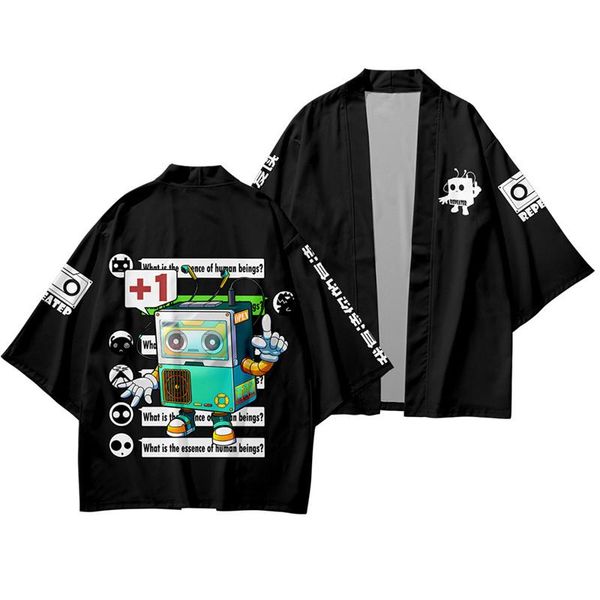 ethnic clothing oversize 6xl robot printed cardigan obi yukata men's haori kimono and pant traditional japan streetwear, Red
ethnic clothing oversize 6xl robot printed cardigan obi yukata men's haori kimono and pant traditional japan streetwear, Red