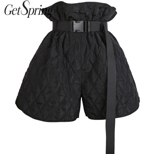 getspring women short vintage all match shorts warm lining bandage high waist black autumn winter fashion 210601, White;black
getspring women short vintage all match shorts warm lining bandage high waist black autumn winter fashion 210601, White;black