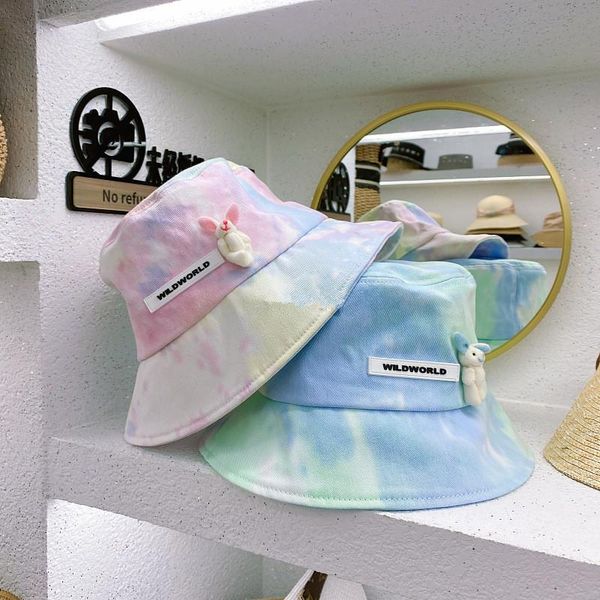 wide brim hats 202106-jhmy rainbow tie dyeing cute lady bucket cap women fishermen hat, Blue;gray
wide brim hats 202106-jhmy rainbow tie dyeing cute lady bucket cap women fishermen hat, Blue;gray