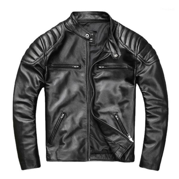 men's jackets 2021 cowhide leather jacket motorcycle biker spring natural genuine slim short coat, Black;brown
men's jackets 2021 cowhide leather jacket motorcycle biker spring natural genuine slim short coat, Black;brown