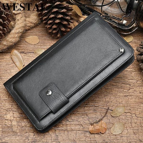 wallets westal men wallet with purse for man luxury designer gifts clucthes bag genuine leather coin phone long, Red;black
wallets westal men wallet with purse for man luxury designer gifts clucthes bag genuine leather coin phone long, Red;black