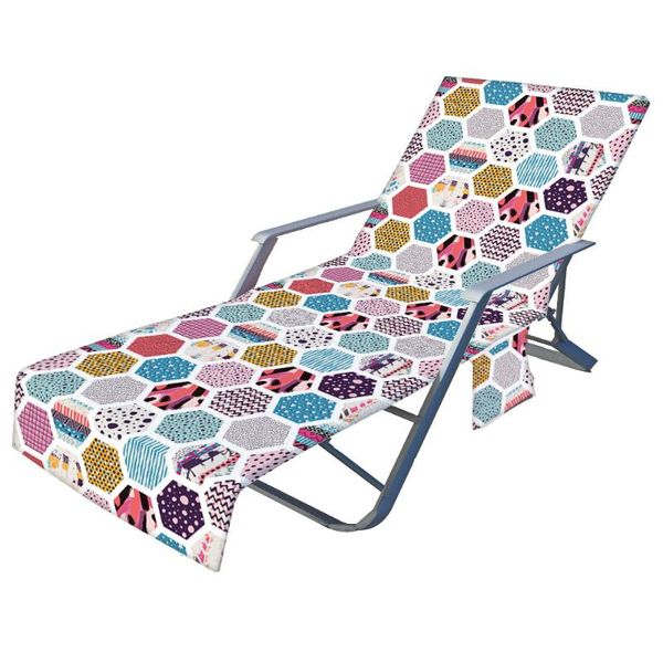 chair covers geometry beach cover towel with side storage pockets for pool sun lounger sunbathing vacation 82.5"x29.5"
chair covers geometry beach cover towel with side storage pockets for pool sun lounger sunbathing vacation 82.5"x29.5"