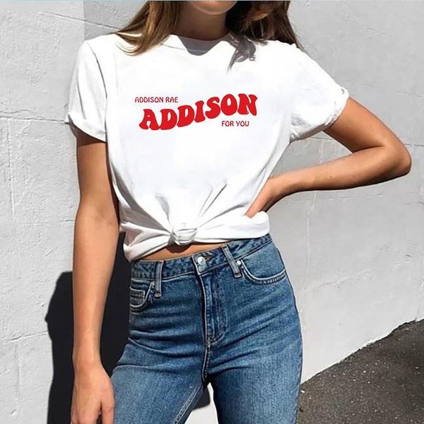 streetwear t shirts addison rae tee shirt addison for you women 2021 pouty face harajuku camiseta mujer mens tee, White
streetwear t shirts addison rae tee shirt addison for you women 2021 pouty face harajuku camiseta mujer mens tee, White