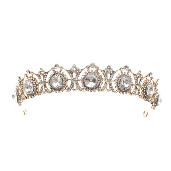 hair clips & barrettes baroque vintage crystal tiaras women bridal crown rhinestone gold color diadem wedding accessories jewelry ornaments, Golden;silver
hair clips & barrettes baroque vintage crystal tiaras women bridal crown rhinestone gold color diadem wedding accessories jewelry ornaments, Golden;silver