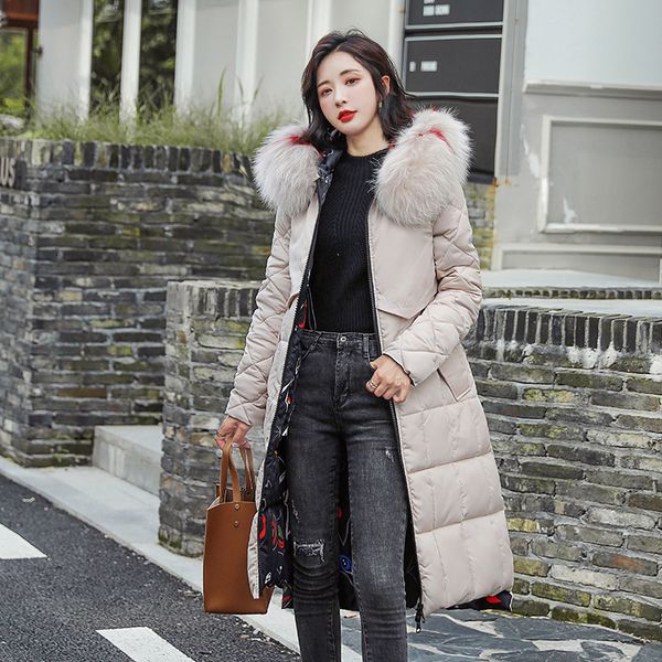 2021 new outerwear quilted basic coat large fur collar two sides wear warm thick autumn long jacket for woman winter jackets female d390, Black
2021 new outerwear quilted basic coat large fur collar two sides wear warm thick autumn long jacket for woman winter jackets female d390, Black
