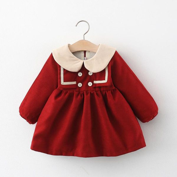 girl's dresses 2021 winter autumn girls dress lapel plus velvet wholesale children's clothes, Red;yellow
girl's dresses 2021 winter autumn girls dress lapel plus velvet wholesale children's clothes, Red;yellow