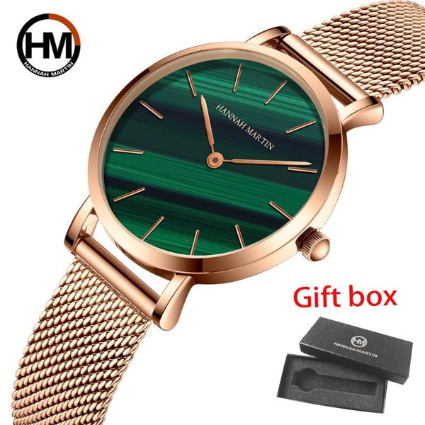 wristwatches luxury women casual watches green malachite dial ladies japanese quartz wristwatch stainless steel strap waterproof, Slivery;brown
wristwatches luxury women casual watches green malachite dial ladies japanese quartz wristwatch stainless steel strap waterproof, Slivery;brown