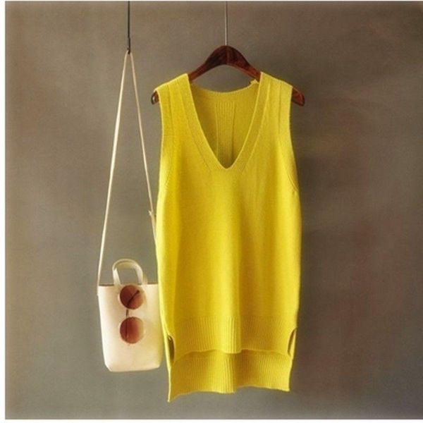 women's sweaters women 2021 fashion solid knitted vests female loose casual all-match v-neck ladies sleeveless pullovers z102, White;black
women's sweaters women 2021 fashion solid knitted vests female loose casual all-match v-neck ladies sleeveless pullovers z102, White;black
