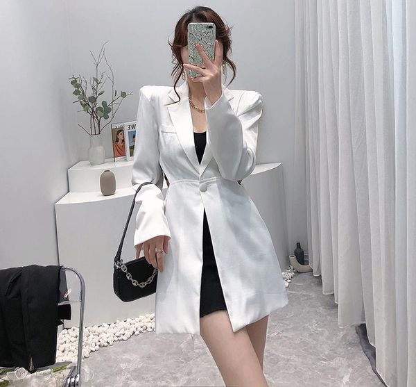 women's jackets vanovich europe spring and autumn 2022 solid color wild casual ladies jacket suit fashion temperament women clothing, Black;brown
women's jackets vanovich europe spring and autumn 2022 solid color wild casual ladies jacket suit fashion temperament women clothing, Black;brown