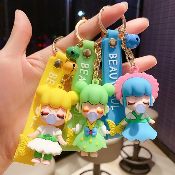 keyring keychain new net red bubble girl key chain cute heart pendant car accessories bag pendant, Silver
keyring keychain new net red bubble girl key chain cute heart pendant car accessories bag pendant, Silver