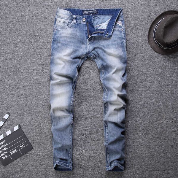 men's jeans spring summer fashion designer white washed light blue classical slim men italian style vintage homme eqko bz2o
men's jeans spring summer fashion designer white washed light blue classical slim men italian style vintage homme eqko bz2o