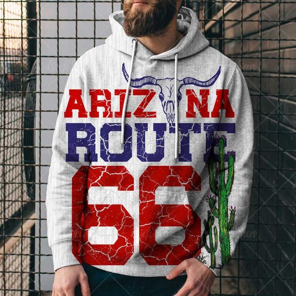 men's hoodies & sweatshirts summer trend cross-border sweaters us route 66 3d digital printing street fashion hoodie, Black
men's hoodies & sweatshirts summer trend cross-border sweaters us route 66 3d digital printing street fashion hoodie, Black