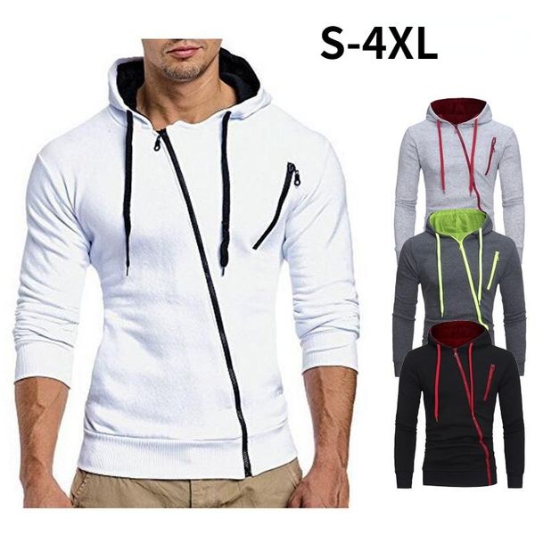 men's jackets men autumn/winter fashion hooded plain pullover long sleeved hoodie casual zipper jacket plus size s-4xl, Black;brown
men's jackets men autumn/winter fashion hooded plain pullover long sleeved hoodie casual zipper jacket plus size s-4xl, Black;brown