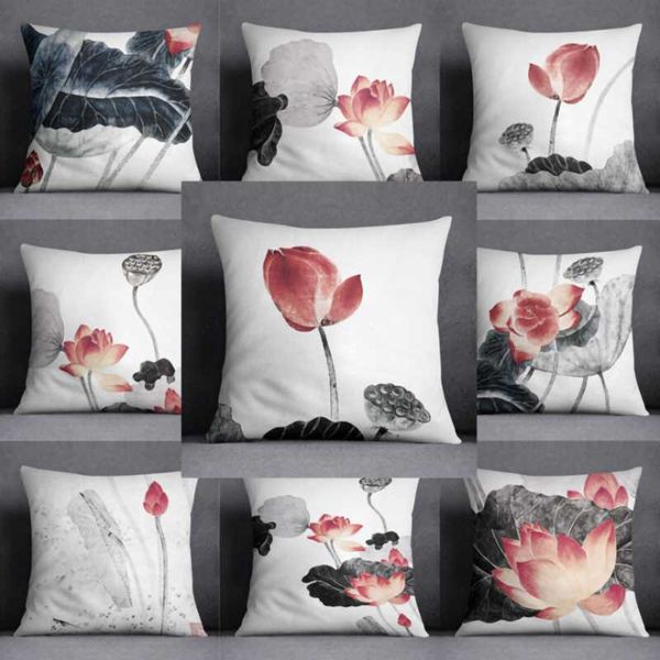 pillow case lotus plants linen decorative pillowcases ink painting throw chair cushion cover home
pillow case lotus plants linen decorative pillowcases ink painting throw chair cushion cover home