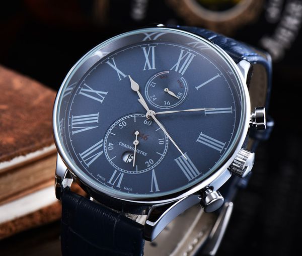 2021 men fashion watch classic design all dial work chronograph function stainless steel quartz movement male sport wristwatches, Slivery;brown
2021 men fashion watch classic design all dial work chronograph function stainless steel quartz movement male sport wristwatches, Slivery;brown