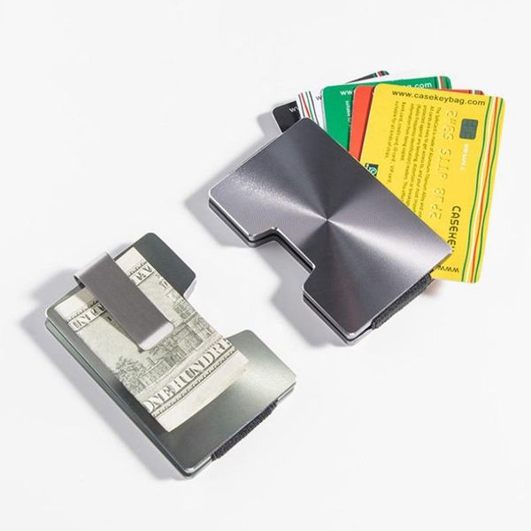 card holders anti rfid aluminium credit id holder women men metal passes stell wallet case bank cardholder protection pocket busses bag, Brown;gray
card holders anti rfid aluminium credit id holder women men metal passes stell wallet case bank cardholder protection pocket busses bag, Brown;gray
