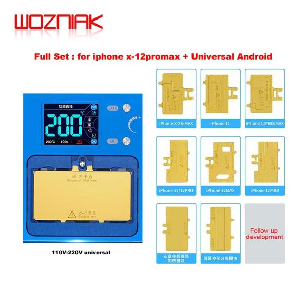 power tool sets jc aixun iheater pro for x-12promax android mainboard layer heating table delete glue / planting tin repair tools
power tool sets jc aixun iheater pro for x-12promax android mainboard layer heating table delete glue / planting tin repair tools
