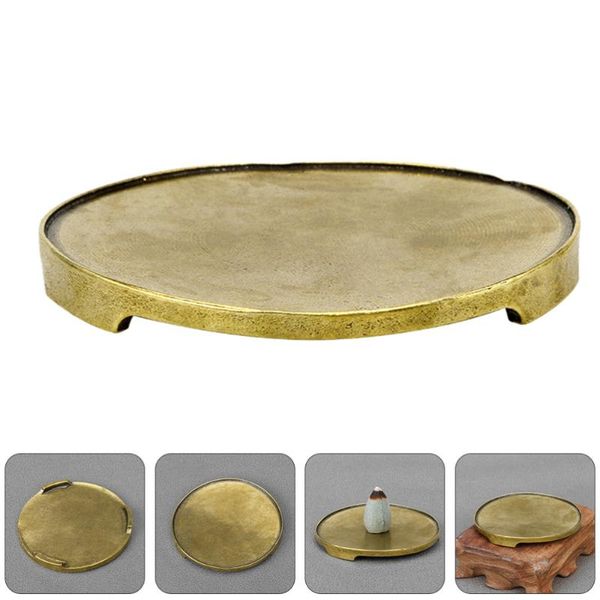 fragrance lamps 1pc vintage desk adornment brass incense mosquito repellent holder (golden)
fragrance lamps 1pc vintage desk adornment brass incense mosquito repellent holder (golden)