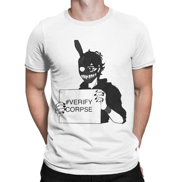 men's t-shirts corpse husband holds board for men women t shirt gaming fun tee short sleeve round collar pure cotton clothing, White;black
men's t-shirts corpse husband holds board for men women t shirt gaming fun tee short sleeve round collar pure cotton clothing, White;black