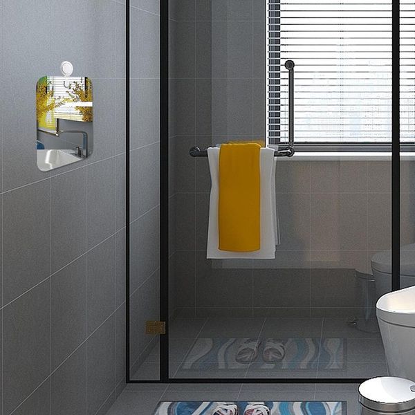 mirrors 17*13cm acrylic anti fog shower wall mirror bathroom fogless washroom travel for man shaving drop
mirrors 17*13cm acrylic anti fog shower wall mirror bathroom fogless washroom travel for man shaving drop