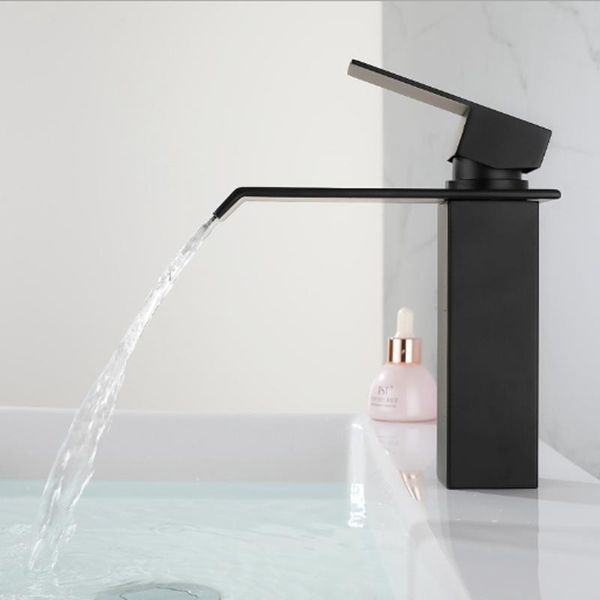 304 stainless steel bathroom faucet single hole single handle cold water mixer taps bathroom basin waterfall tap
304 stainless steel bathroom faucet single hole single handle cold water mixer taps bathroom basin waterfall tap