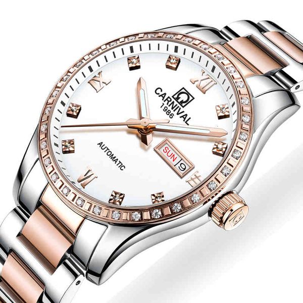 carnival watches men automatic mechanical luxury mark luminous sapphire reloj hombre waterproof gentlemen c8692-5, Slivery;brown
carnival watches men automatic mechanical luxury mark luminous sapphire reloj hombre waterproof gentlemen c8692-5, Slivery;brown
