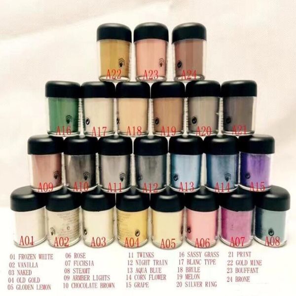 Image of STOCK Makeup Matte Pigment Loose Eyeshadow Pigments 7.5g Loose Single Eye shadow With English Name