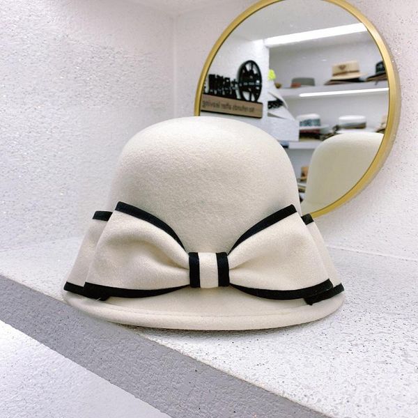 stingy brim hats autumn winter woolen dome wide small hat women fashion bowknot fedora cap basin white black sombreros mujer, Blue;gray
stingy brim hats autumn winter woolen dome wide small hat women fashion bowknot fedora cap basin white black sombreros mujer, Blue;gray