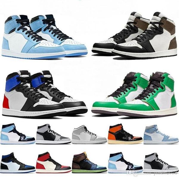 men woman jumpman 1 1s high basketball shoes dark mocha obsidian unc soft breathable outdoor platform sports trainers sneakers, Black
men woman jumpman 1 1s high basketball shoes dark mocha obsidian unc soft breathable outdoor platform sports trainers sneakers, Black