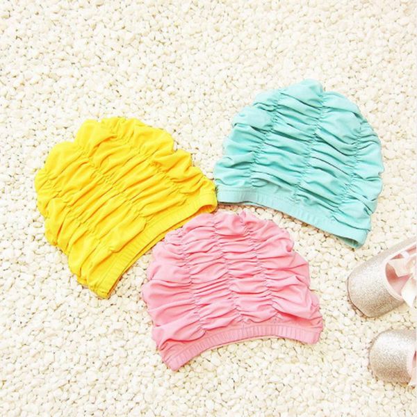swimming caps drape stretch seaside fold swim cap hat lady womens girls long hair bathing
swimming caps drape stretch seaside fold swim cap hat lady womens girls long hair bathing