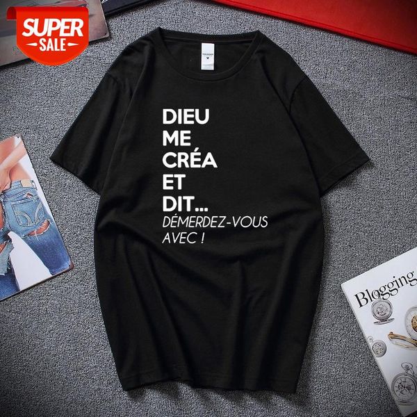 Drole Humour Femme Dieu Me CrEa Standard Unisex T-Shirt Top Summer Streetwear Cotton Short Sleeve T shirt homme #Zh7i, White;black
Drole Humour Femme Dieu Me CrEa Standard Unisex T-Shirt Top Summer Streetwear Cotton Short Sleeve T shirt homme #Zh7i, White;black