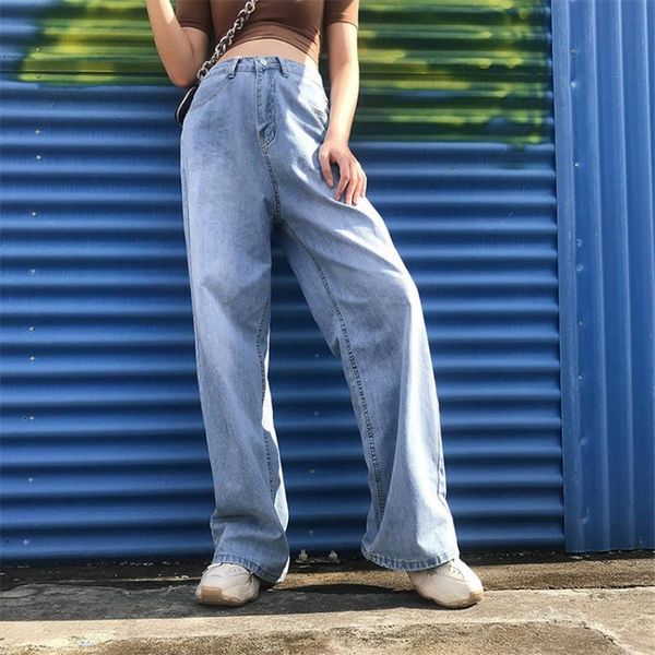 women's jeans high waist loose for women comfortable vintage fashion casual straight leg baggy pants mom washed boyfriend, Blue
women's jeans high waist loose for women comfortable vintage fashion casual straight leg baggy pants mom washed boyfriend, Blue
