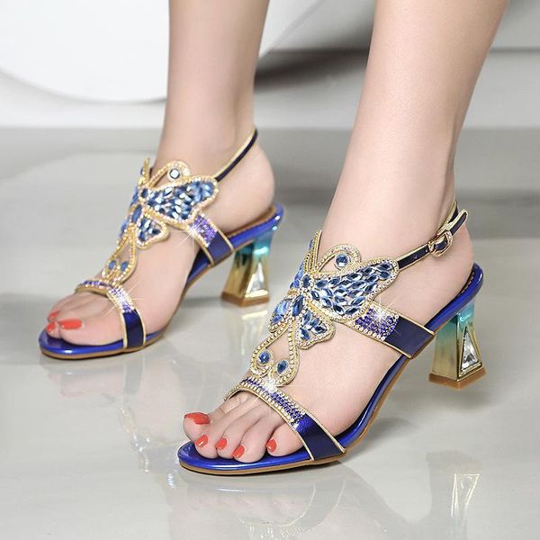 summer high-heeled crystal diamond buckle 2021 rhinestone women's shoes thick-heeled breathable sandals, Black
summer high-heeled crystal diamond buckle 2021 rhinestone women's shoes thick-heeled breathable sandals, Black
