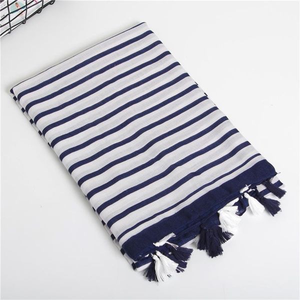 scarves fashion style women's fiesta striped fringed oblong scarf large size shawl wraps, Blue;gray
scarves fashion style women's fiesta striped fringed oblong scarf large size shawl wraps, Blue;gray