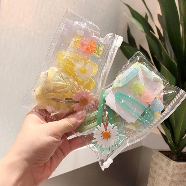 hair accessories lovely girl candy color daisy hairpin set duck's beak clip large intestine loop rope ornament clips, Slivery;white
hair accessories lovely girl candy color daisy hairpin set duck's beak clip large intestine loop rope ornament clips, Slivery;white