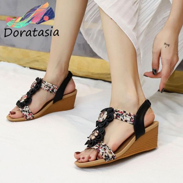 doratasia vintage retro women back strap wedges casual shoes comfy bohemia summer sandals women open toe flower sandals, Black
doratasia vintage retro women back strap wedges casual shoes comfy bohemia summer sandals women open toe flower sandals, Black