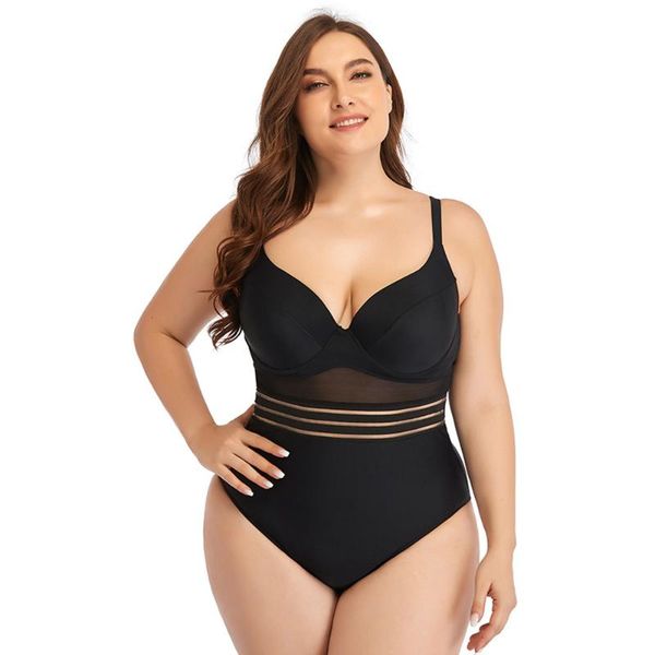 one-piece suits plus size swimsuit 2021 female large swimwear women one piece with underwire mesh monokini vintage bathing suit
one-piece suits plus size swimsuit 2021 female large swimwear women one piece with underwire mesh monokini vintage bathing suit