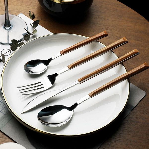 spoons 1pcs sold imitation wood handle stainless steel fork spoon durable tableware kitchen accessories
spoons 1pcs sold imitation wood handle stainless steel fork spoon durable tableware kitchen accessories