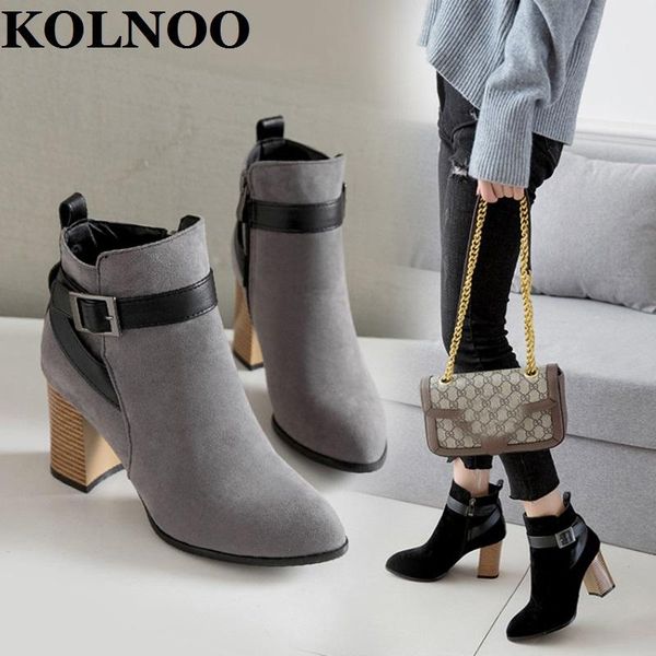 boots kolnoo 2022 style womens thick heels buckle&side-zipper daily wear ankle booties party prom fashion winter short shoes, Black
boots kolnoo 2022 style womens thick heels buckle&side-zipper daily wear ankle booties party prom fashion winter short shoes, Black