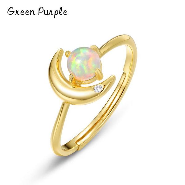 cluster rings green purple real 925 sterling sliver for women opal zircon moon finger adjustable size fine jewelry, Golden;silver
cluster rings green purple real 925 sterling sliver for women opal zircon moon finger adjustable size fine jewelry, Golden;silver