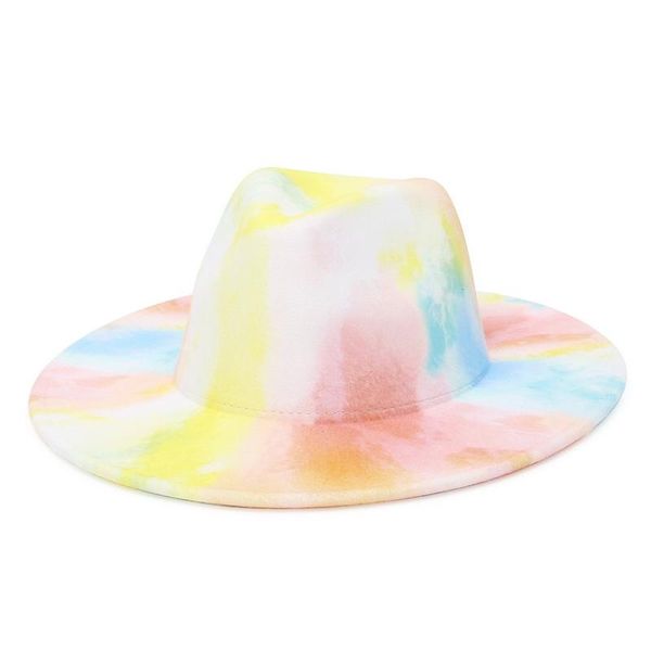 stingy brim hats 3 colors fedoras for women caps wide vintage casual outdoor tie dye hat multicolor drop, Blue;gray
stingy brim hats 3 colors fedoras for women caps wide vintage casual outdoor tie dye hat multicolor drop, Blue;gray