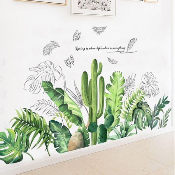 wall stickers green leaf living room hallway corridor dormitory bedside decorative painting
wall stickers green leaf living room hallway corridor dormitory bedside decorative painting