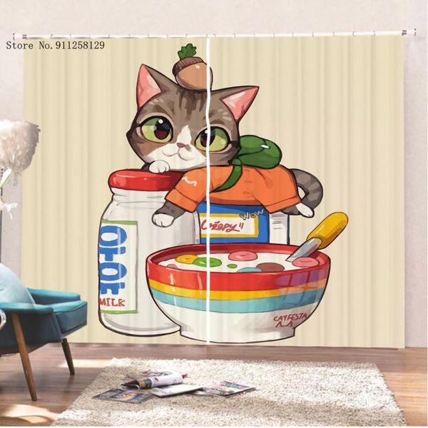 curtain & drapes cartoon cats window curtains 3d print kawaii home decor 2 panels colorful animals treatments decoration
curtain & drapes cartoon cats window curtains 3d print kawaii home decor 2 panels colorful animals treatments decoration