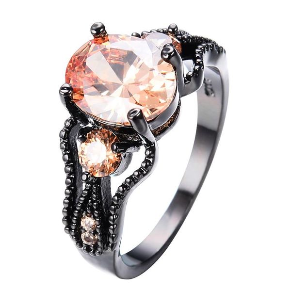 wedding rings simple female champagne crystal ring vintage 14kt black gold for women charm oval zircon stone engagement, Slivery;golden
wedding rings simple female champagne crystal ring vintage 14kt black gold for women charm oval zircon stone engagement, Slivery;golden